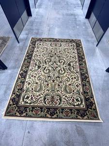 Wonderful 65 x 89 Grand Legacy Olefin and Cashmere Area Rug