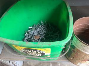 lot 29 image: Assorted Bolts, Nails and Hangers