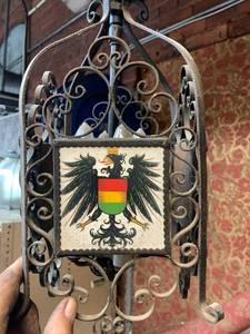 lot 43 image: Vintage Bierstube Hanging Light