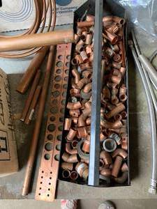 lot 55 image: Plumbing Assortment including Copper