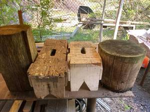 lot 65 image: Two Benches and Two Logs