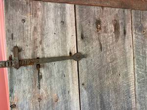 lot 68 image: Handcrafted Barn Wood Doors