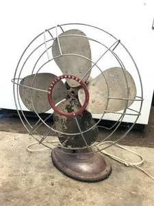 lot 62 image: Vintage Westinghouse Fan and Antique Ice Pick