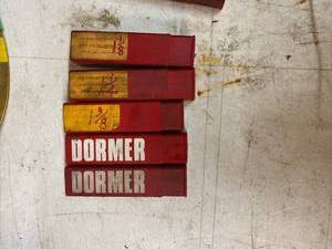 lot 74 image: Five High Quality DORMER Bits