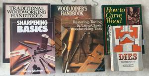 lot 58 image: Books about Crafting with wood and metal