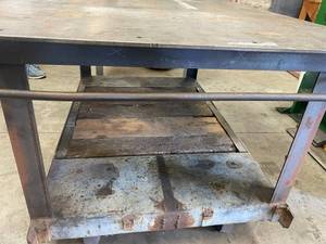 lot 9 image: Steel WeldingWork Table