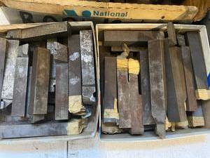 lot 81 image: Square Lathe Tools