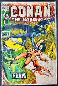 lot 1 image: CONAN THE BARBARIAN #7 & #9 MARVEL COMICS GROUP