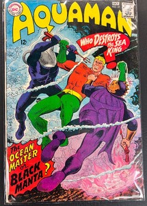 lot 3 image: AQUAMAN #35 & #19 SUPERMAN DC NATIONAL COMICS