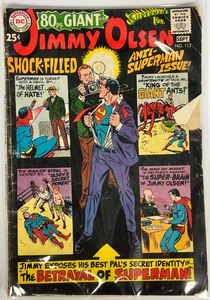 lot 17 image: SUPERMANS PAL JIMMY OLSEN #113 (80pg. GAINT G50), #87, #99, #83, #, 96, #117 SUPERMAN DC NATIONAL COMICS