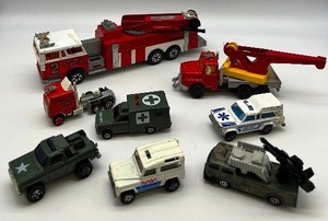 lot 45 image: Vintage Variety of Majorette Metal Toy Cars and More