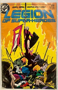lot 34 image: DC LEGION OF SUPER - HEROS #5, Part 1 of 4 part Mini Series LEGIONNAIRES 3, Spin-Off LEGENDS Chapter 13 COSMIC BOY #3, Chapter 20 #4