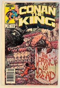 lot 37 image: MARVEL CONAN THE KING #20, #22, #24, #34 and #55 The Final Issue, CONAN THE BARBARIAN #59