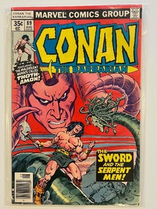 lot 51 image: CONAN THE BARBARIAN #89, #93, #94, #95, #97, #98 MARVEL COMICS GROUP