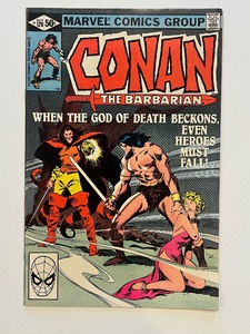 lot 55 image: CONAN THE BARBARIAN #120, #122, #123, #124, #125, #126, #127,#128 MARVEL COMICS GROUP