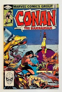 lot 57 image: CONAN THE BARBARIAN #138, #129, #135, #139, #140, #141, #142, #143 MARVEL COMICS GROUP.