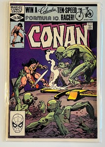 lot 58 image: CONAN THE BARBARIAN #128, #129, #130, #135, #136, #137, #138, #139 MARVEL COMICS GROUP