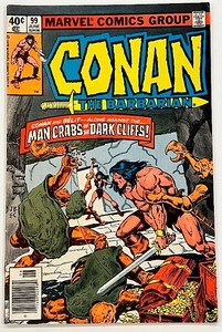 lot 68 image: CONAN THE BARBARIAN #99, #100, #101, #102, #103, #104 MARVEL COMICS GROUP