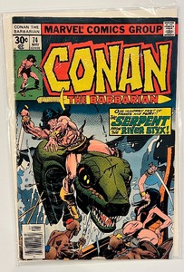lot 72 image: CONAN THE BARBARIAN #74, #75, #76, #77, #78, #79 MARVEL COMICS GROUP