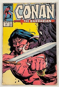 lot 76 image: CONAN THE BARBARIAN #193, #194, #195, #196, #197, #200, #201, #202, #203, 204, #205, #206 MARVEL COMICS GROUP