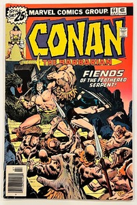 lot 87 image: CONAN THE BARBARIAN #64, #65, #66, #67, #68, #69, #70, #71 MARVEL COMICS GROUP