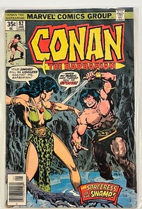 lot 89 image: CONAN THE BARBARIAN #81, # 82, #83, #84, #85, #86, #87, #88 MARVEL COMICS GROUP