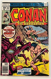 lot 91 image: CONAN THE BARBARIAN #87, #97, #98, #99, #100, #101, #102, #103 MARVEL COMICS GROUP