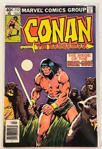 lot 93 image: CONAN THE BARBARIAN #112, #113, #114, #115, #116, #117, #118, #119 MARVEL COMICS GROUP