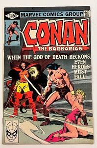 lot 94 image: CONAN THE BARBARIAN #120, #121, #122, #123, #124, #125, #126, #127 MARVEL COMICS GROUP