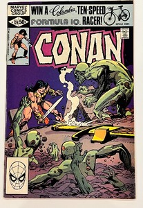 lot 95 image: CONAN THE BARBARIAN #129, #132, #133, #134, #135 and CONAN #128, #130, #131 MARVEL COMICS GROUP