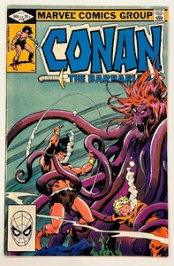 lot 96 image: CONAN THE BARBARIAN #136, #137, #138, #138, #140, #141, #142, #143, #144 MARVEL COMICS GROUP