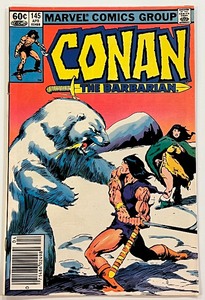 lot 97 image: CONAN THE BARBARIAN #145, #146, #147, #148, #149, #150, #151, #152, #153 MARVEL COMICS GROUP
