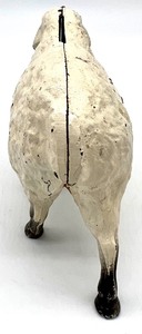 lot 119 image: Vintage Cast Iron Souvenir SHEEP Bank