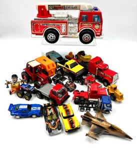 lot 153 image: Vintage Lot of 1980s Toy Cars , Trucks and more by BUDDY and others