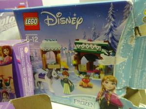 lot 157 image: LEGO FRIENDS 9 sets- Frozen Jetski Poodle Soccer Treehouse  Extra parts