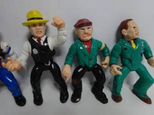 lot 174 image: Vintage Playmates Disney DICK TRACY Action Figures Lot of 8  accessories
