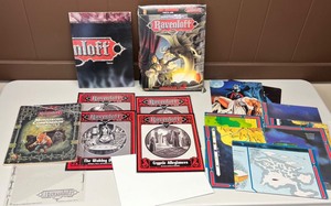lot 243 image: Advanced Dungeons & Dragons Ravenloff Forbidden Lore 1079 TSR 1992
