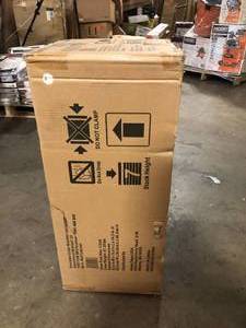 Husky Ready-to-Assemble 24-Gauge Steel Wall Mounted Garage Cabinet in Black (28 in. W x 29 in. H x 12 in. D) Customer Returns See Pictures