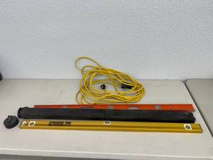 lot 223 image: Levels & Extension Cord