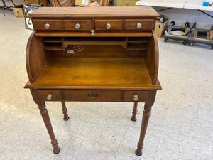 lot 235 image: Small Roll Top Desk