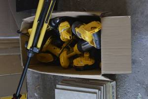 lot 154 image: DeWalt Electric Hand tools