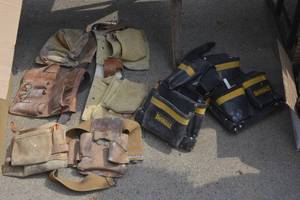 lot 164 image: Tools and nail bags