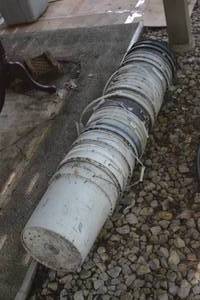 lot 13 image: multiple 5 gallon pails