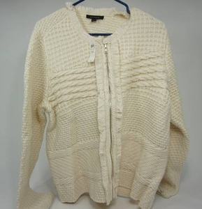 lot 48 image: Ann Taylor Cream Knit sweater NEW WITH TAGS XXL