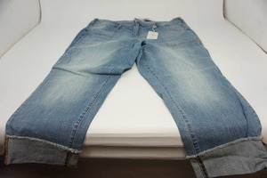lot 101 image: TORRID Denim First at Fit Womans NWT Size 22 Boyfriend Crop Capri Designer Jeans Pant