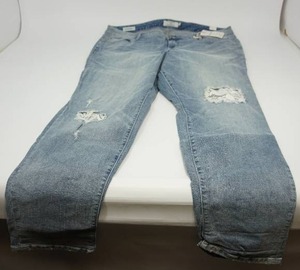 lot 102 image: TORRID Denim Womans NWT Size 20R Boyfriend Relaxed Straight Leg Fit Designer Jeans Pant