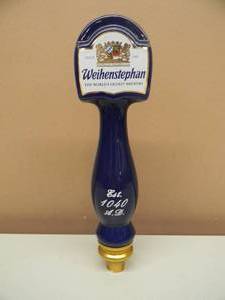 NEW OLD STOCK - Weihenstephan THE WORLDS OLDEST BREWERY GERMAN BEER TAP HANDLE - AWESOME PIECE - NICE - APPROX 11.5 - SEE PICTURES
