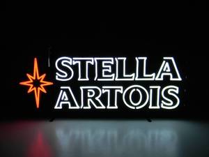 NEW OLD STOCK - STELLA ARTOIS LED LIGHT - VERY NICE - WORKS - FANTASTIC PIECE - APPROX 32 By 15 - SEE PICTURES
