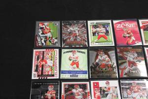 lot 56 image: Patrick Mahomes Football Card Lot  20 Cards