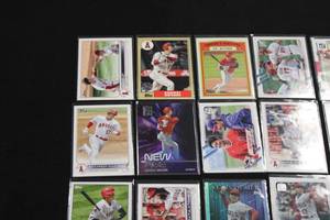 lot 57 image: Shohei Ohtani Baseball Card Lot  20 Cards